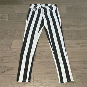 Striped Jeans